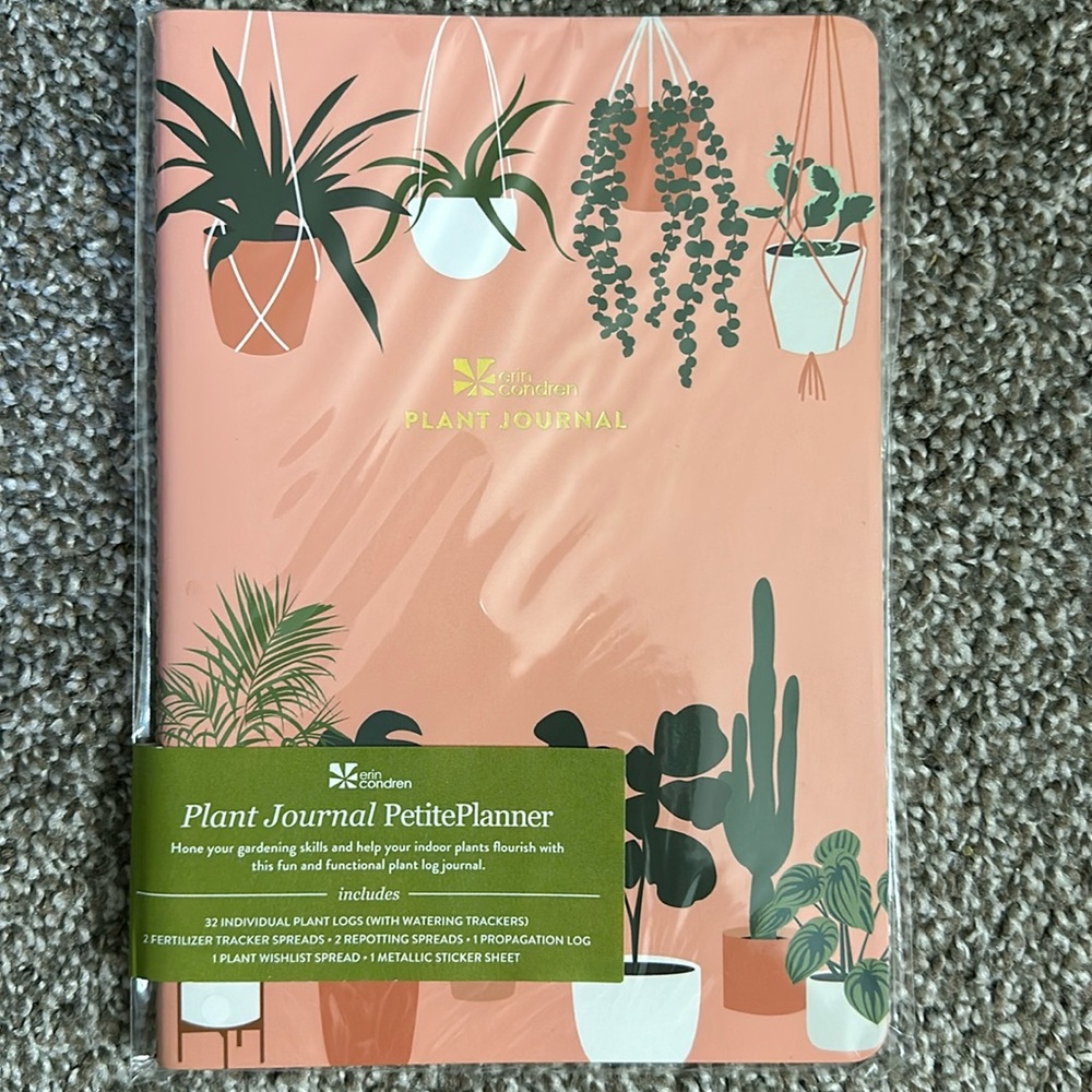 Plant Journal PetitePlanner Erin Condren
